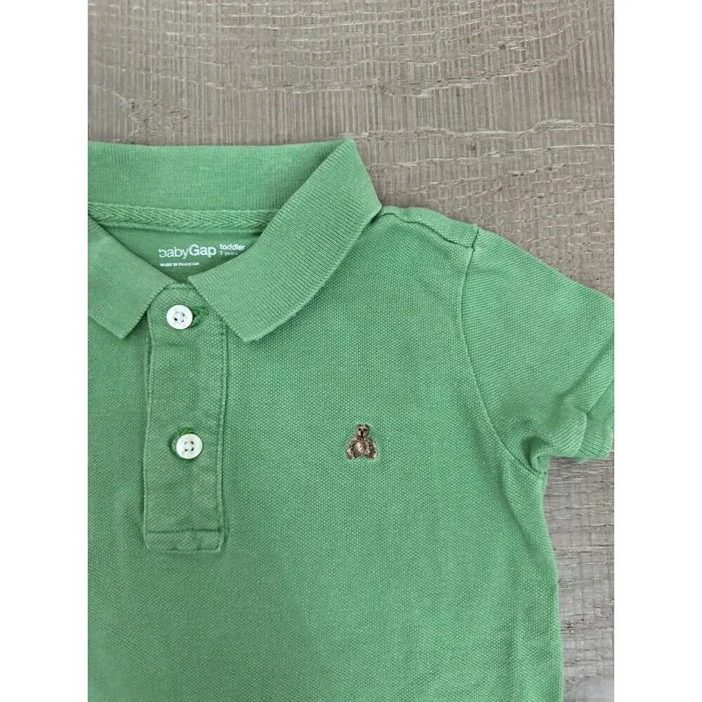 Baby Gap Green Polo Shirt